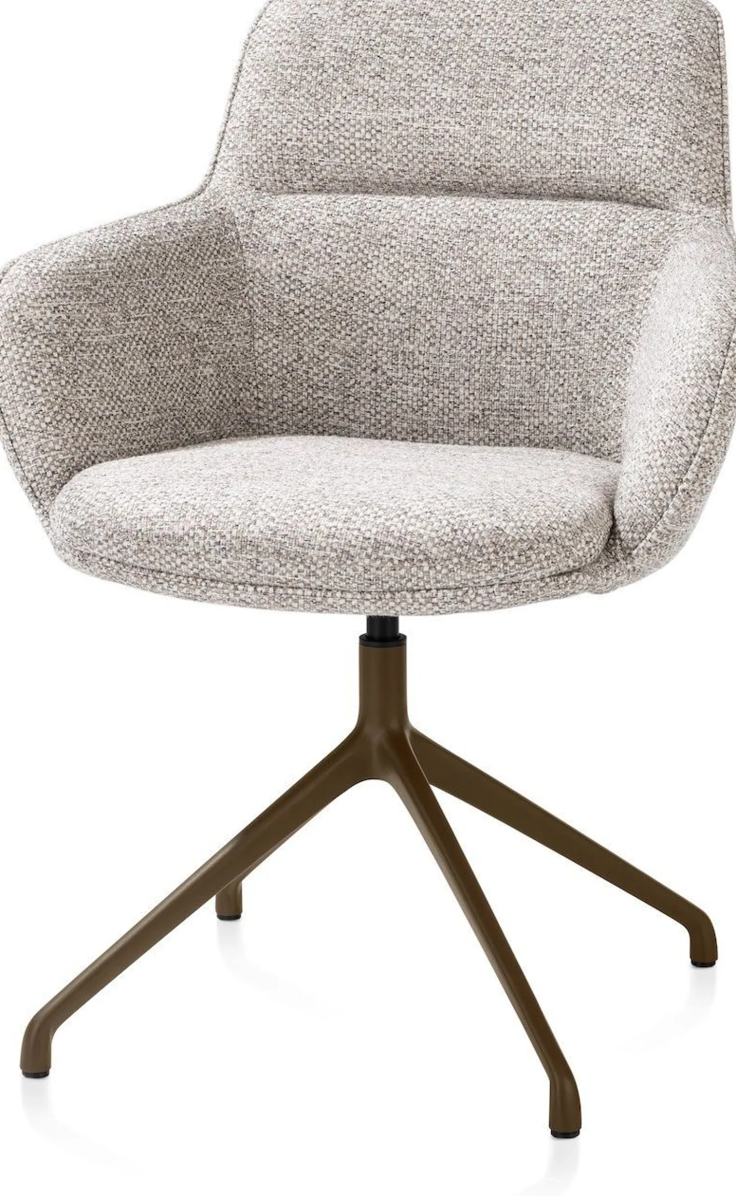 Eetkamerstoelen Met Armleuning-Henders en Hazel Mateo Armstoel Kiezel