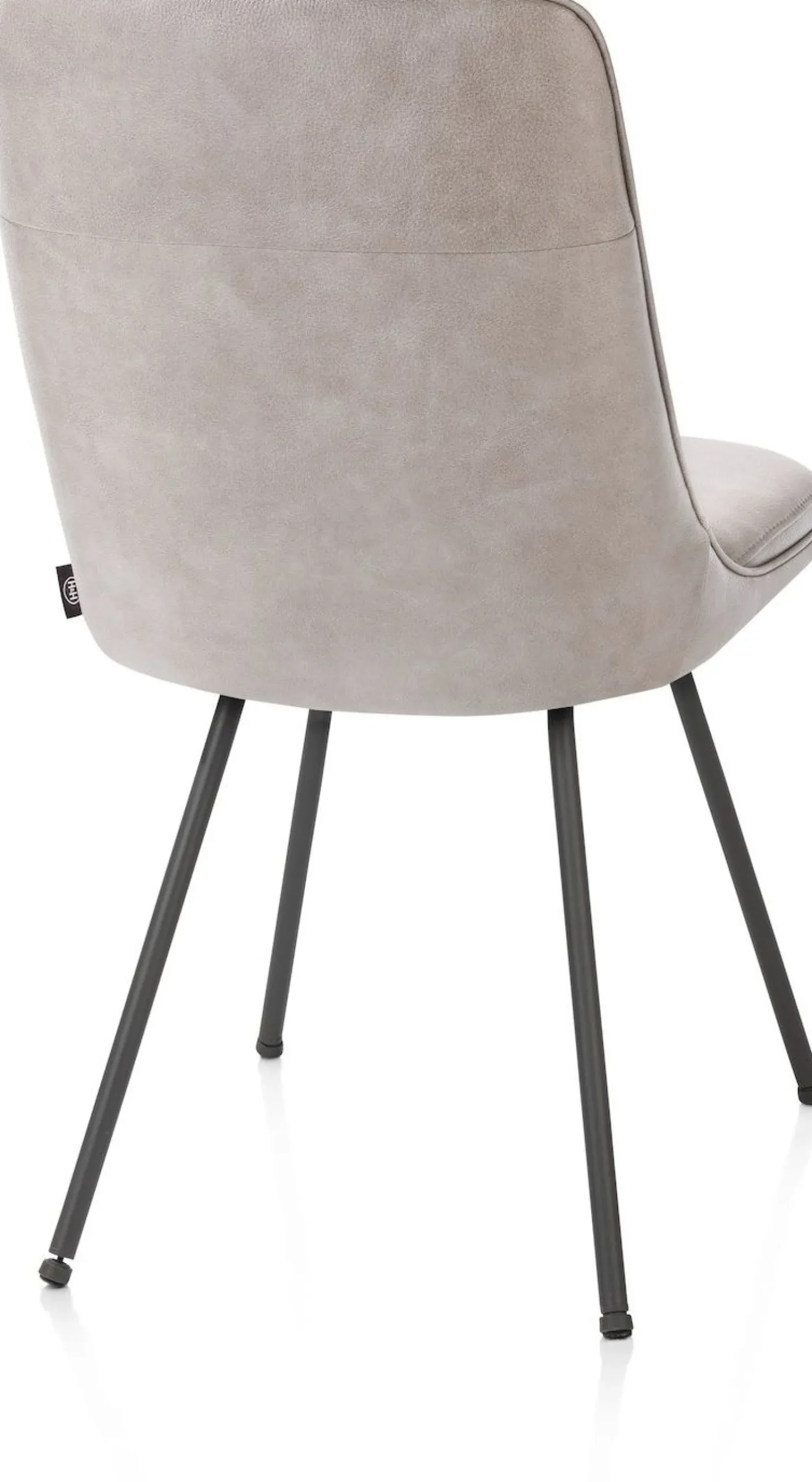 Eetkamerstoelen Zonder Armleuning-Henders en Hazel Mateo Eetkamerstoel Lichtgrijs