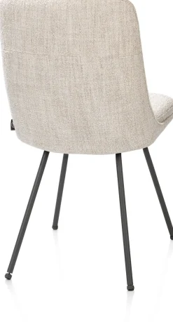 Eetkamerstoelen Zonder Armleuning-Henders en Hazel Mateo Eetkamerstoel Creme