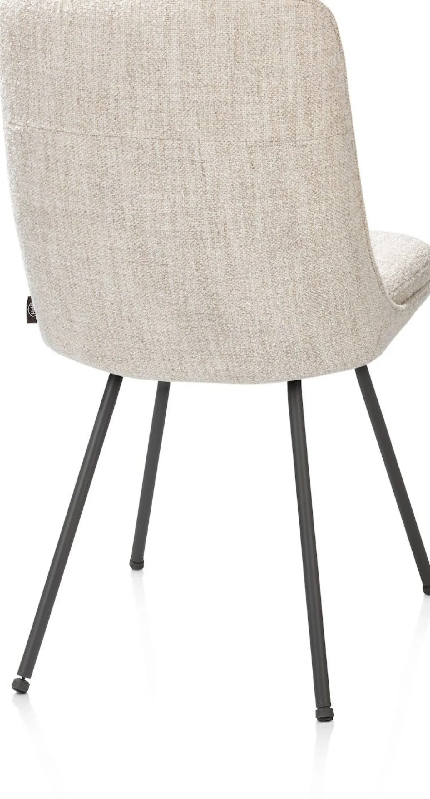 Eetkamerstoelen Zonder Armleuning-Henders en Hazel Mateo Eetkamerstoel Creme