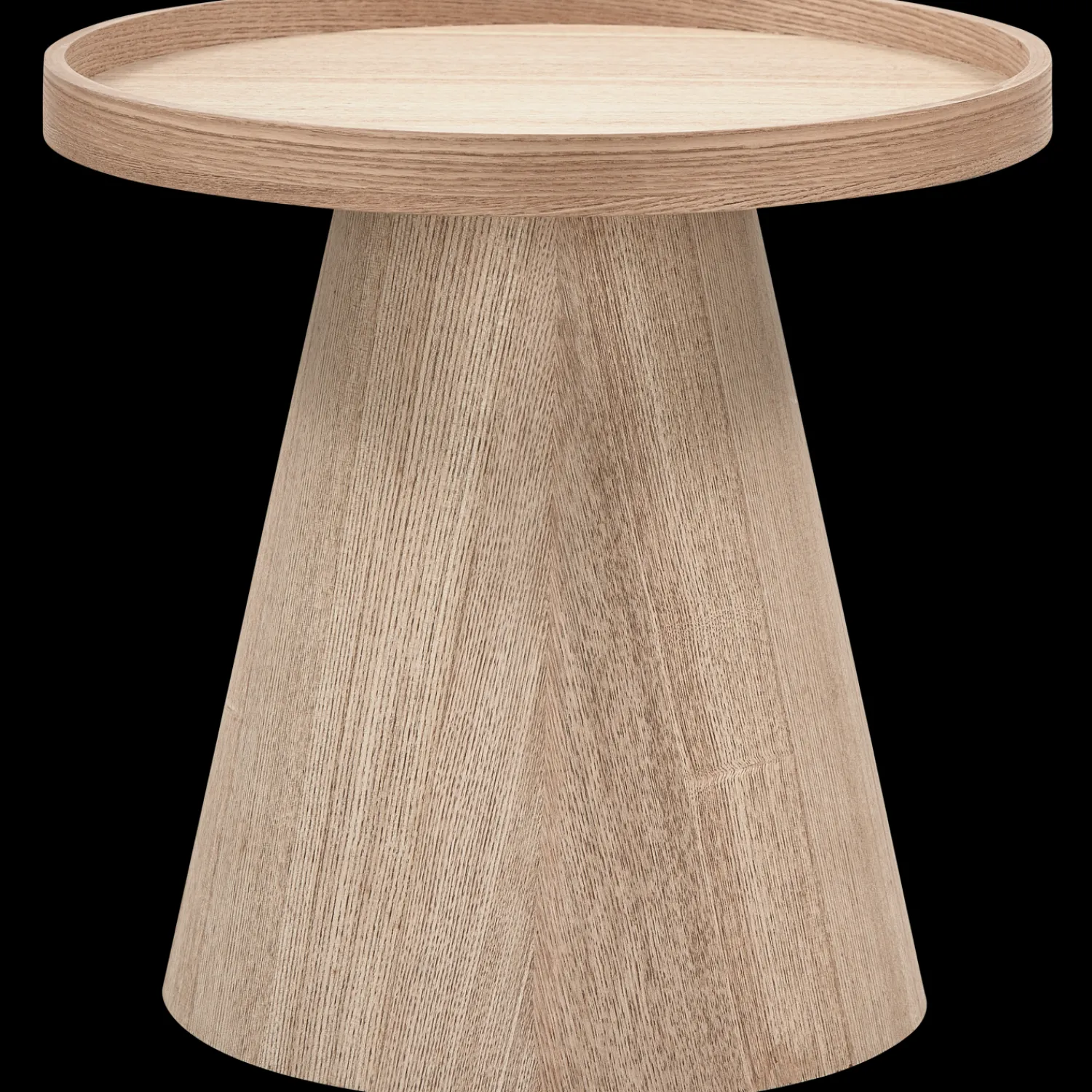Ronde Bijzettafels-WOOOD Maud Bijzettafel Naturel
