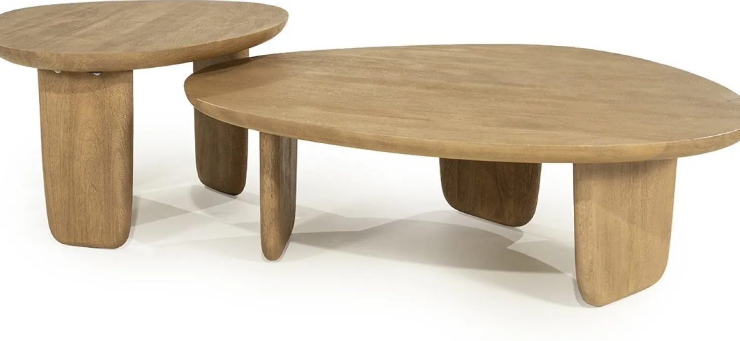 Houten Salontafels-Eleonora Maud Salontafel Naturel