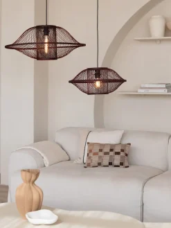 Hanglampen|Hanglampen-Good&Mojo Maui Hanglamp Burgundy