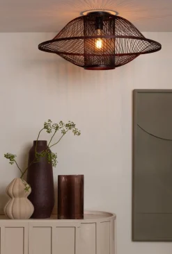 Plafondlampen|Plafondlampen-Good&Mojo Maui Plafondlamp Burgundy
