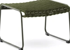 Tuinstoelen-Kave Home Maurina Outdoor Hocker Groen