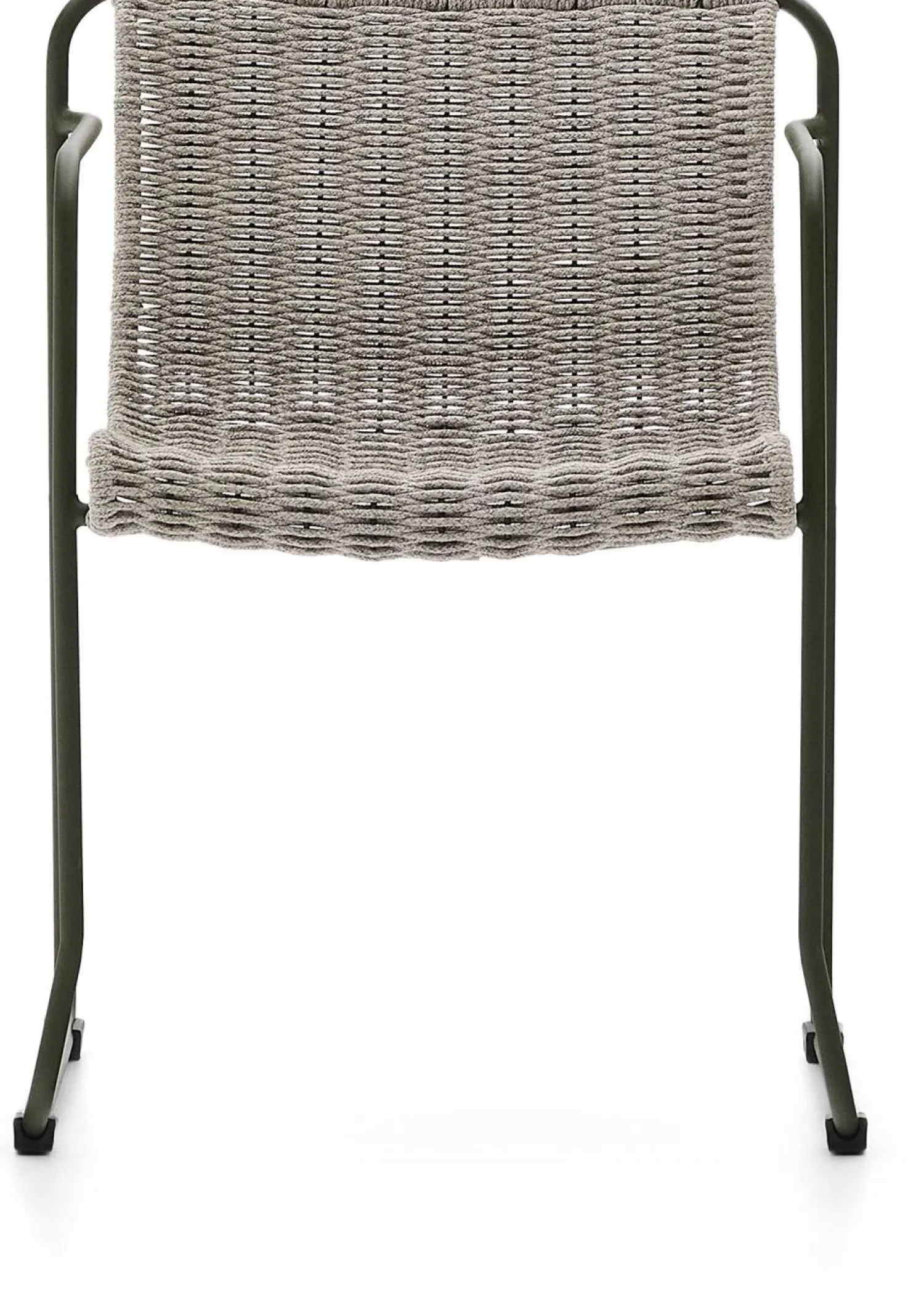 Tuinstoelen-Kave Home Maurina Tuinstoel Grijs, Groen