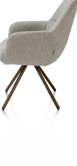 Eetkamerstoelen Met Armleuning-XOOON Mavis Armstoel Olijf