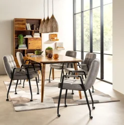 Houten Eettafels-Feelings Wonen Max Eettafel Stone