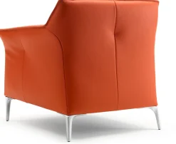 Design Fauteuils-Leolux Mayon Fauteuil Oranje