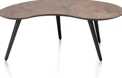 Organische Salontafels-Henders en Hazel Maze Nier M Salontafel Roest