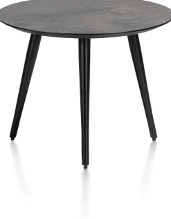 Ronde Salontafels-Henders en Hazel Maze Rond L Salontafel Antraciet