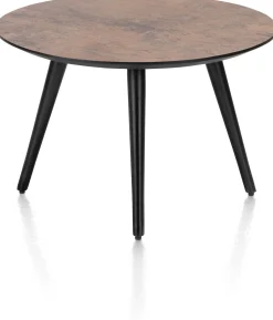 Ronde Salontafels-Henders en Hazel Maze Rond M Salontafel Roest
