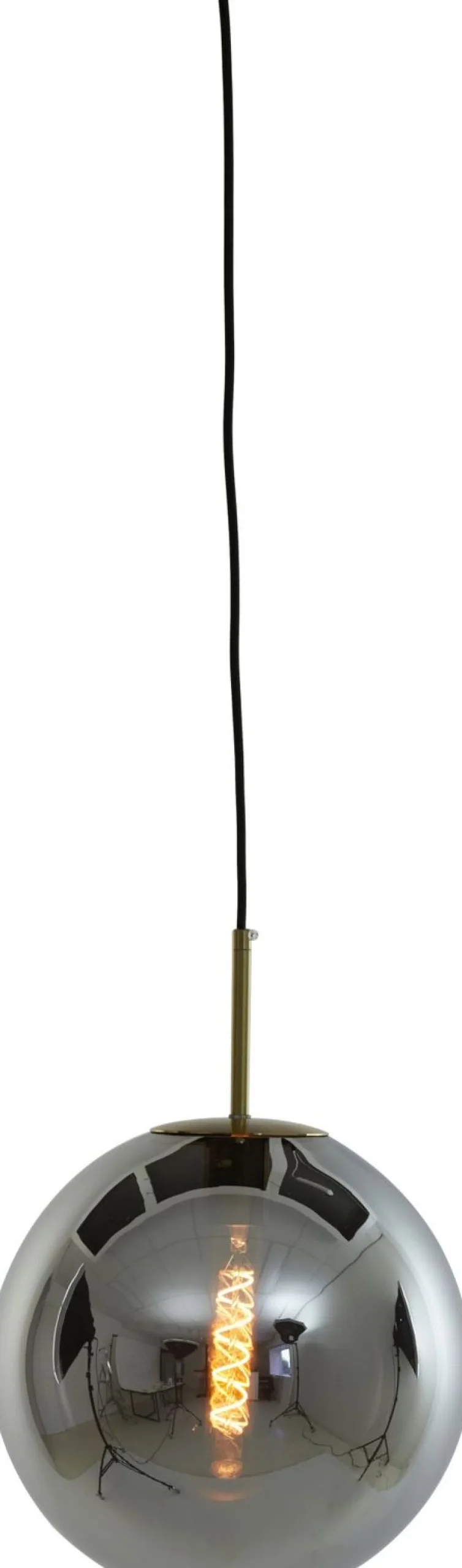 Moderne Hanglampen|Moderne Hanglampen-Trendhopper Medina Hanglamp Antiek Brons, Smoke