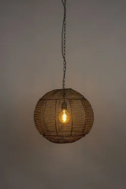 Industriële Hanglampen|Industriële Hanglampen-Dutchbone Meezan M Hanglamp Black
