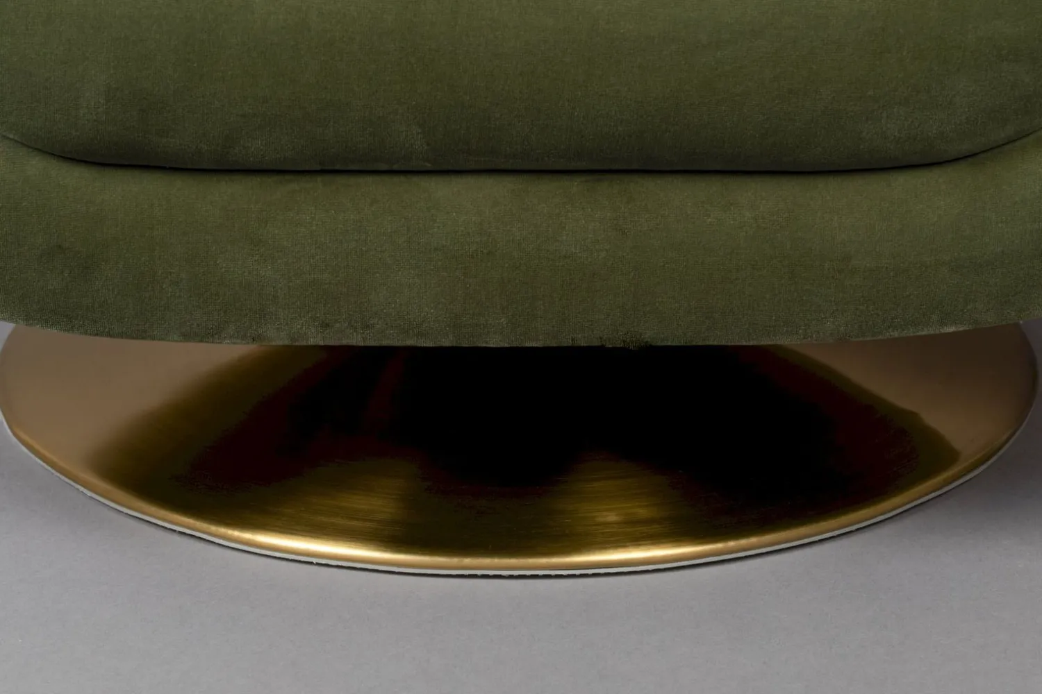 Ronde Fauteuils-Dutchbone Member Fauteuil Olive