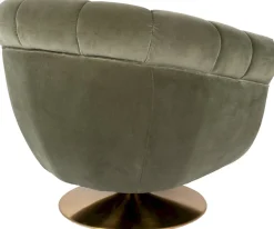 Ronde Fauteuils-Dutchbone Member Fauteuil Olive