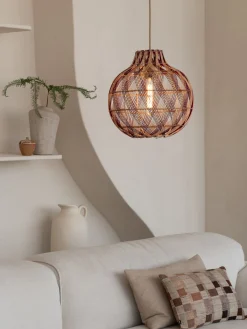Hanglampen|Hanglampen-Good&Mojo Mendoza Hanglamp Natural, Brown