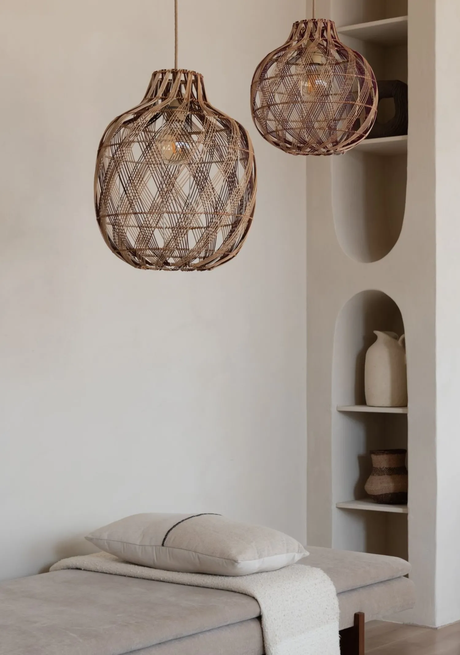 Hanglampen|Hanglampen-Good&Mojo Mendoza Hanglamp Natural, Brown