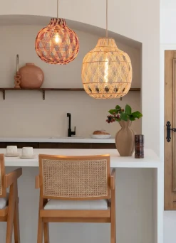 Hanglampen|Hanglampen-Good&Mojo Mendoza Hanglamp Natural, Brown
