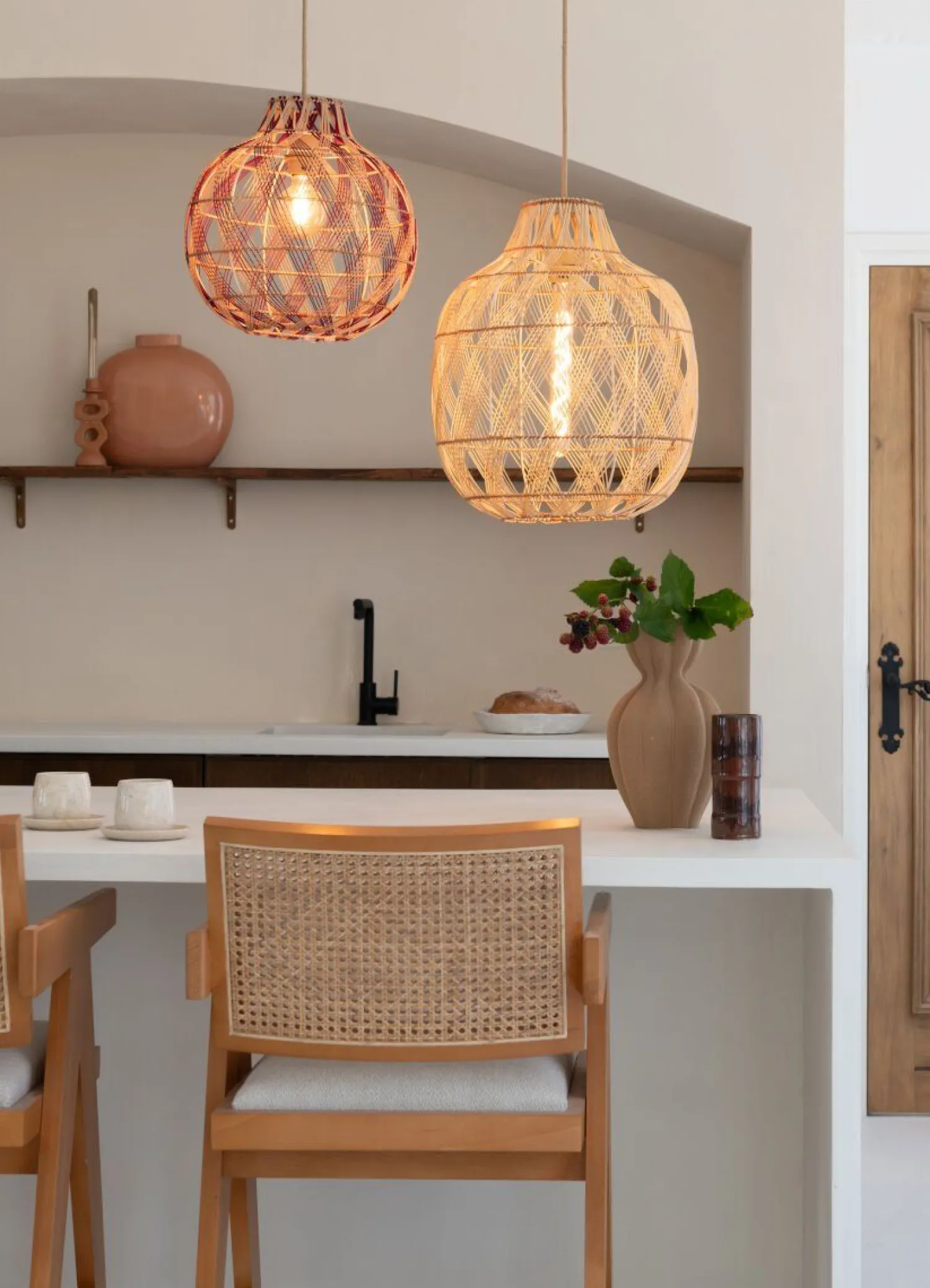 Hanglampen|Hanglampen-Good&Mojo Mendoza Hanglamp Natural, Brown