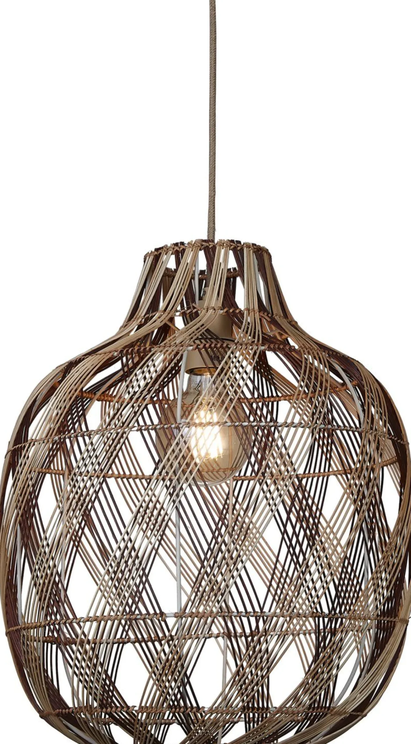 Hanglampen|Hanglampen-Good&Mojo Mendoza Hanglamp Natural, Brown