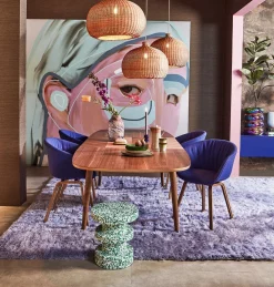 Vloerkleden|Rechthoekige Vloerkleden-Brinker Carpets Merano Vloerkleed Lila
