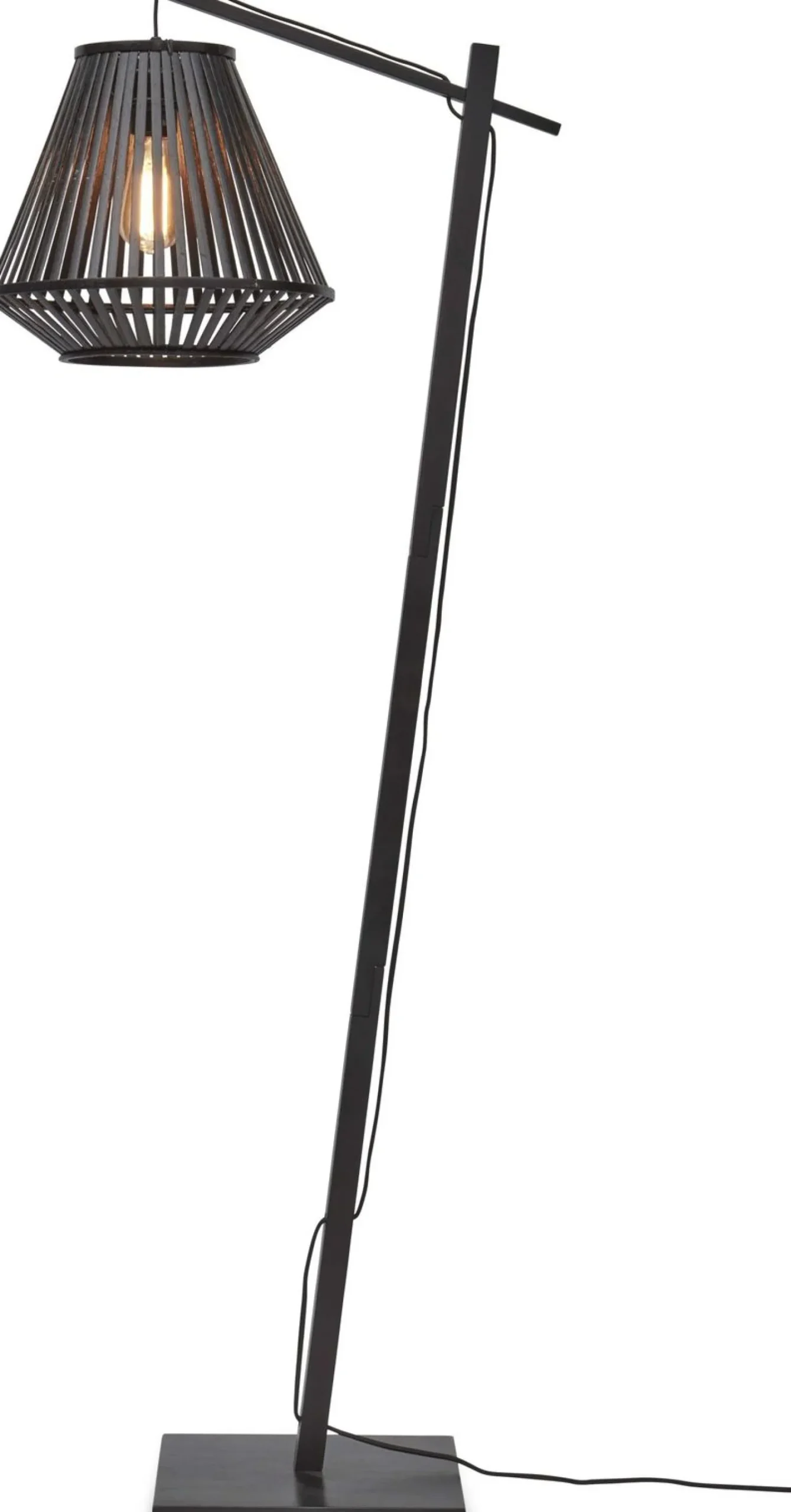 Industriële Vloerlampen|Vloerlampen-Good&Mojo Merapi Vloerlamp Black