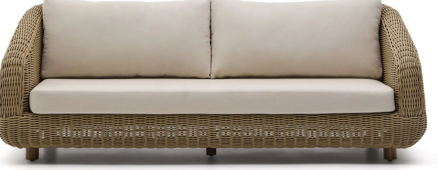 Tuinbanken-Kave Home Meria Tuinbank Beige, Naturel