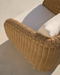 Tuinstoelen-Kave Home Meria Tuinstoel Naturel