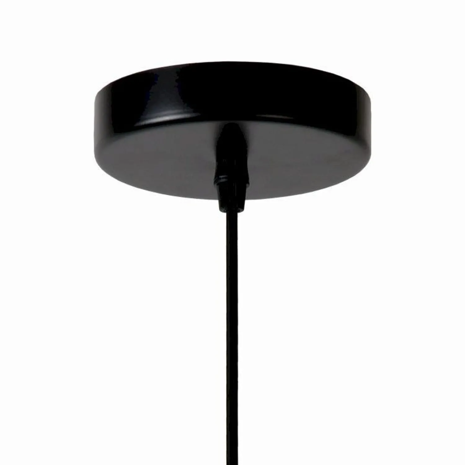 Industriële Hanglampen|Industriële Hanglampen-Lucide Mesh Hanglamp Zwart