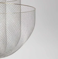 Moderne Hanglampen|Moderne Hanglampen-Moooi Meshmatics Hanglamp naturel