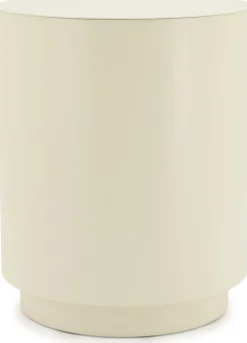 Ronde Bijzettafels-By Boo Mesita Bijzettafel Beige