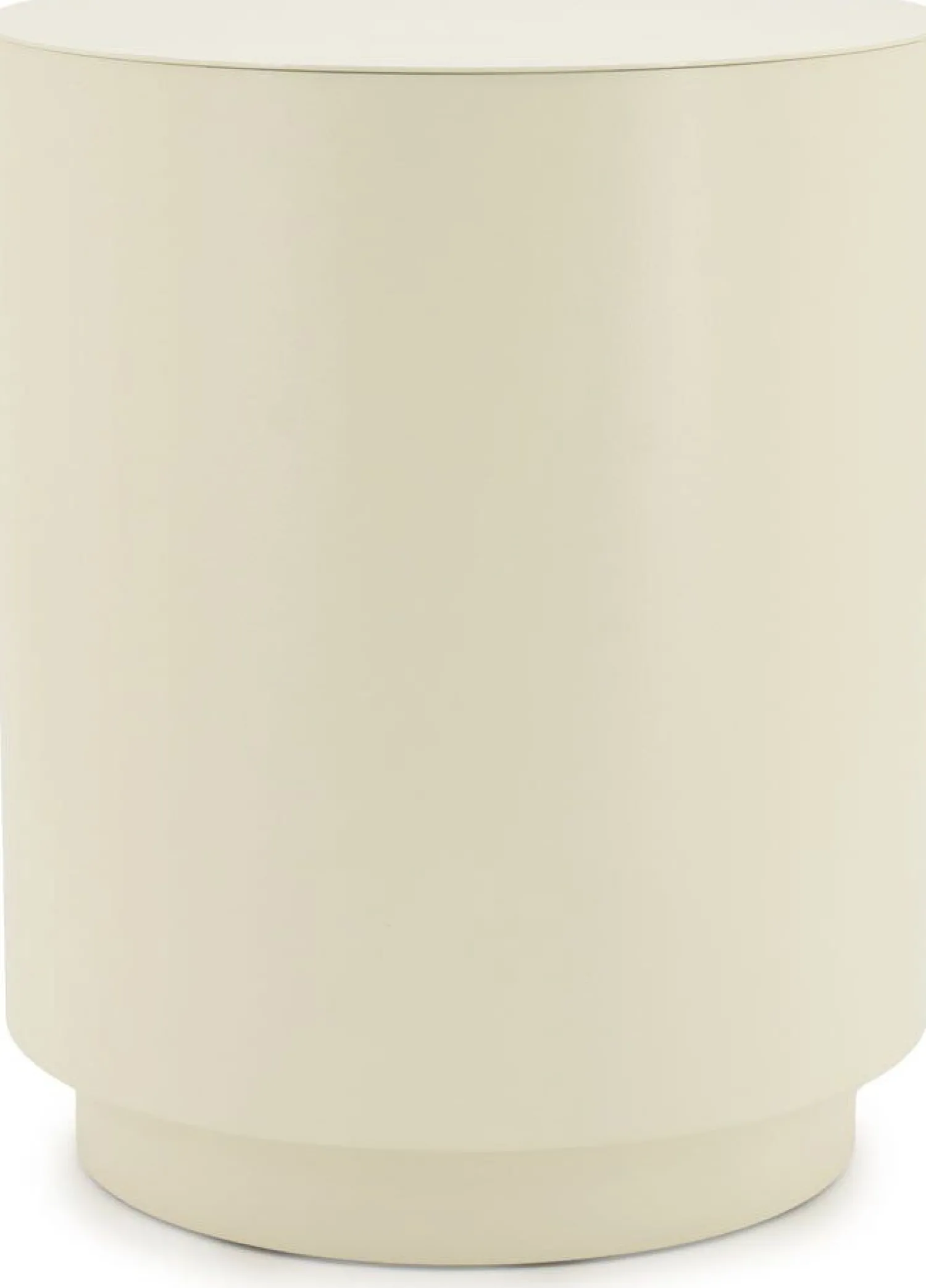 Ronde Bijzettafels-By Boo Mesita Bijzettafel Beige
