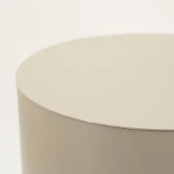 Ronde Bijzettafels-By Boo Mesita Bijzettafel Taupe