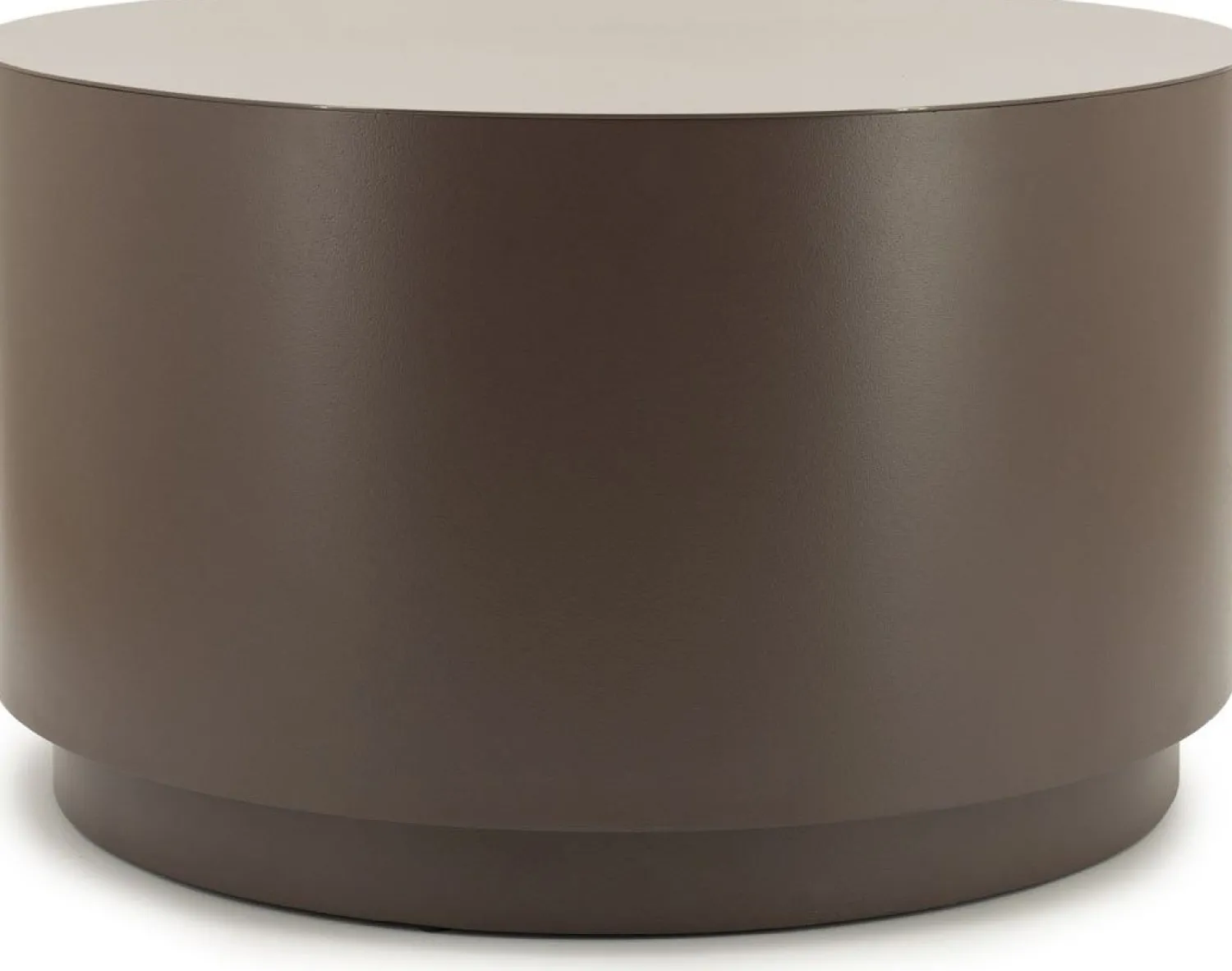 Ronde Salontafels-By Boo Mesita Salontafel Dark Taupe