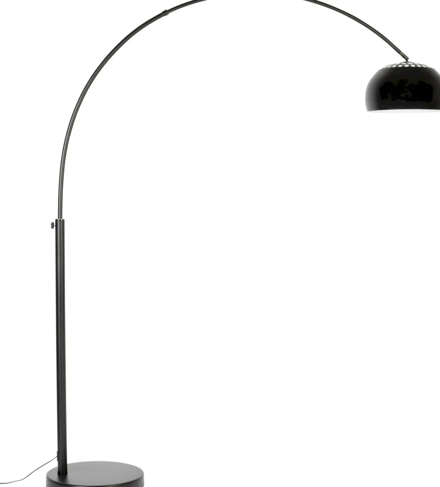 Moderne Vloerlampen|Vloerlampen-Zuiver Metal Bow Vloerlamp Black
