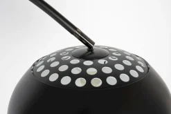 Moderne Vloerlampen|Vloerlampen-Zuiver Metal Bow Vloerlamp Black