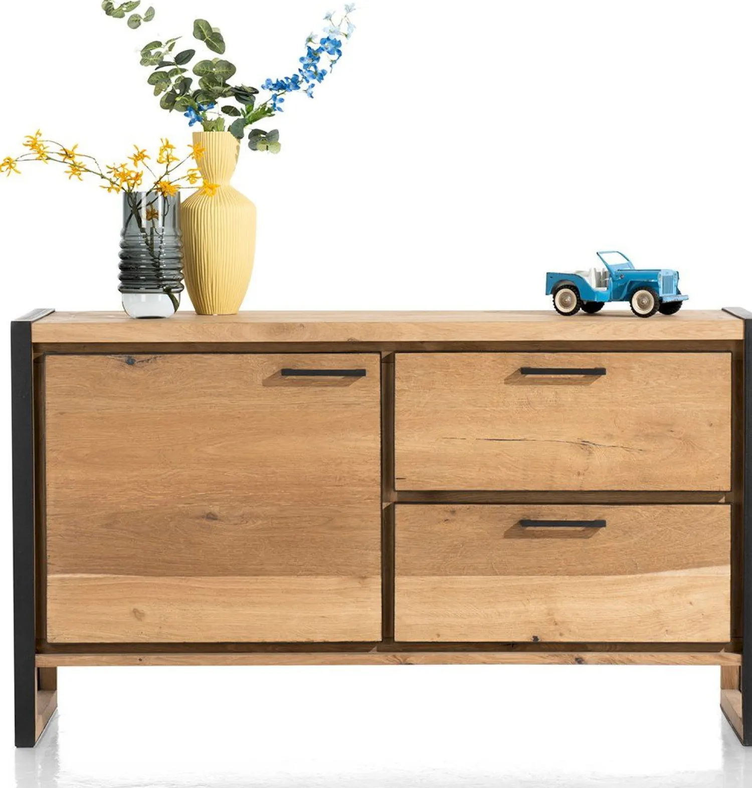 Dressoirs-Henders en Hazel Metalo Dressoir Railway brown