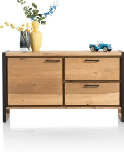 Dressoirs-Henders en Hazel Metalo Dressoir Railway brown