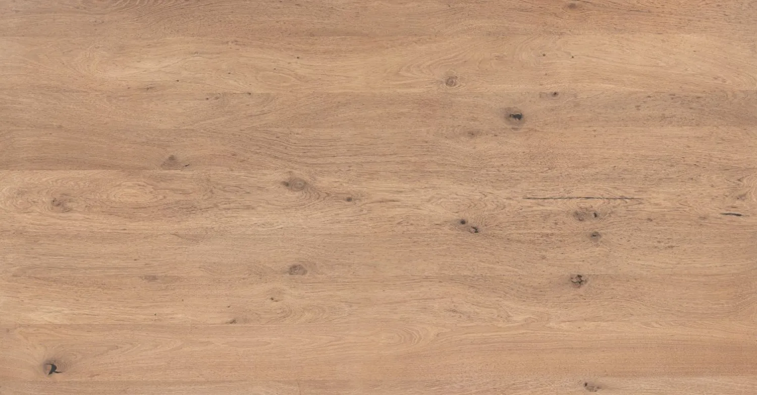 Houten Eettafels|Rechthoekige Eettafels-Henders en Hazel Metalox V-Poot Hout Eettafel Railway-Brown