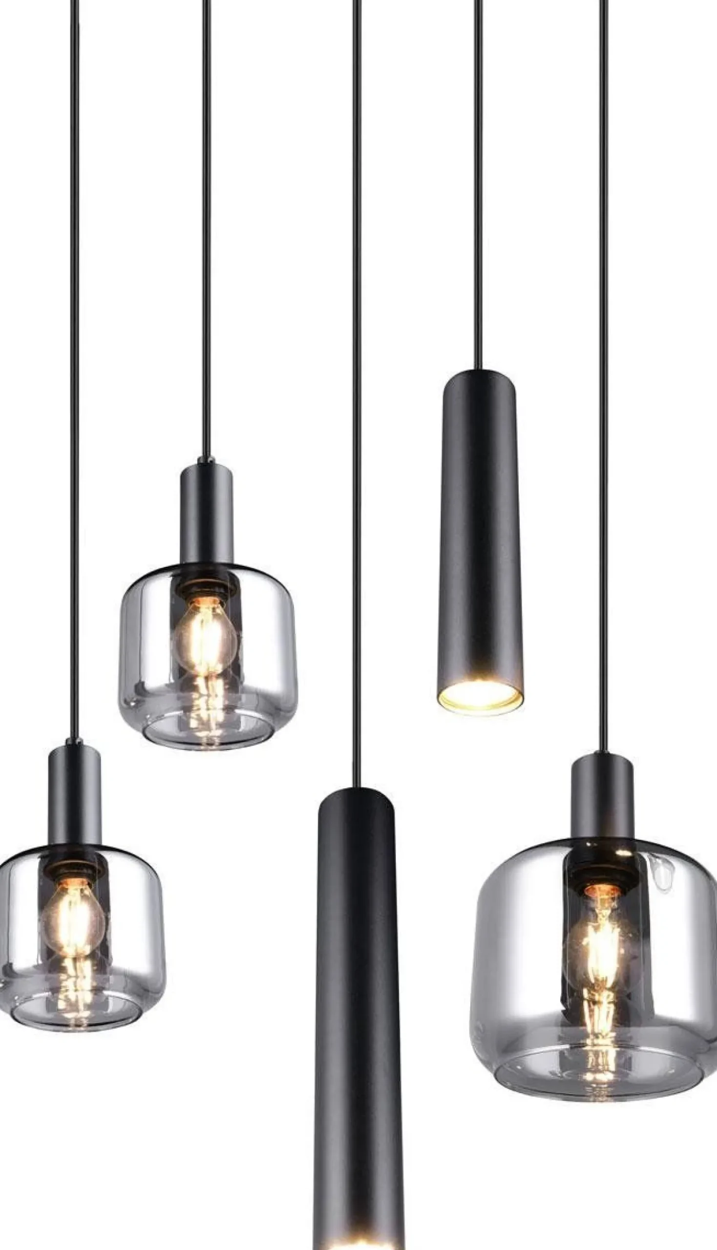 Hanglampen|Hanglampen-Trendhopper Metaro Hanglamp Zwart