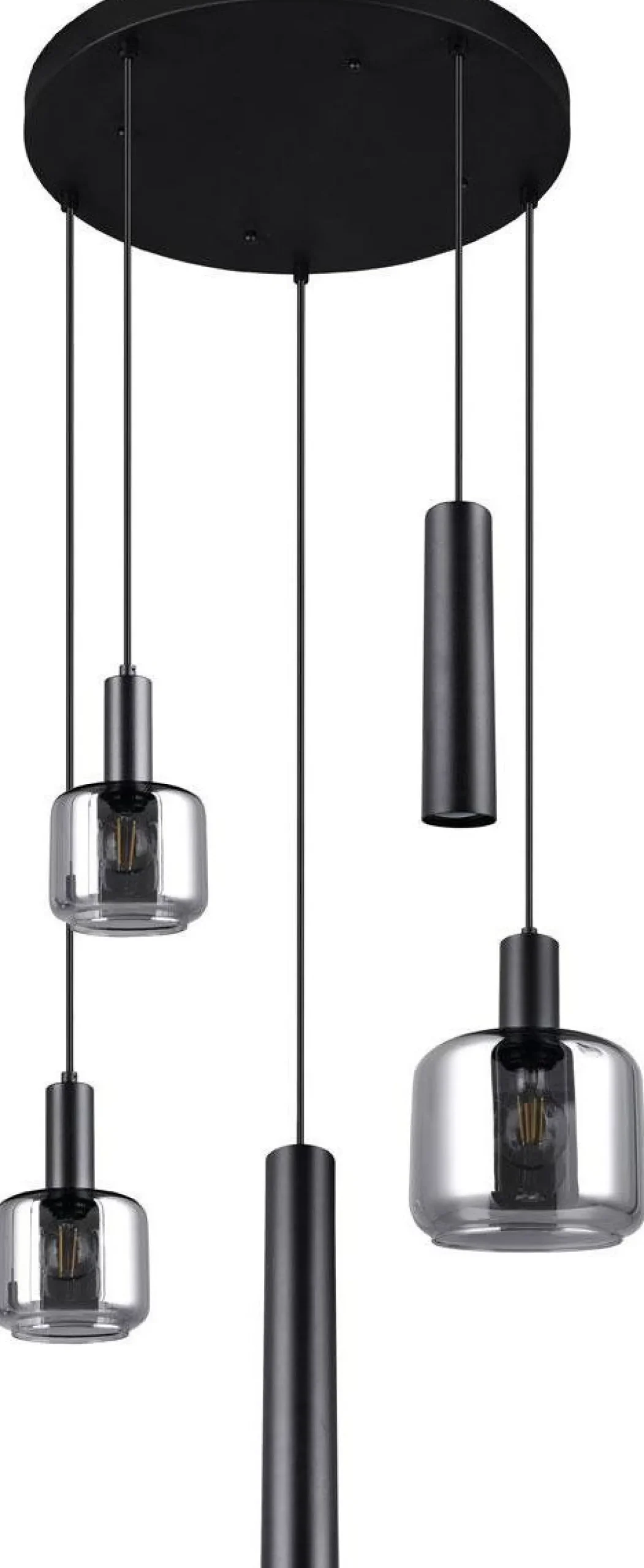 Hanglampen|Hanglampen-Trendhopper Metaro Hanglamp Zwart