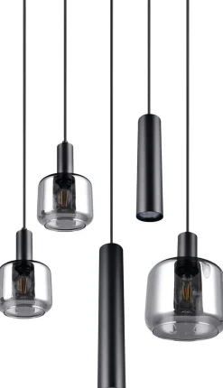 Hanglampen|Hanglampen-Trendhopper Metaro Hanglamp Zwart