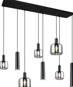Hanglampen|Hanglampen-Trendhopper Metaro Hanglamp Zwart