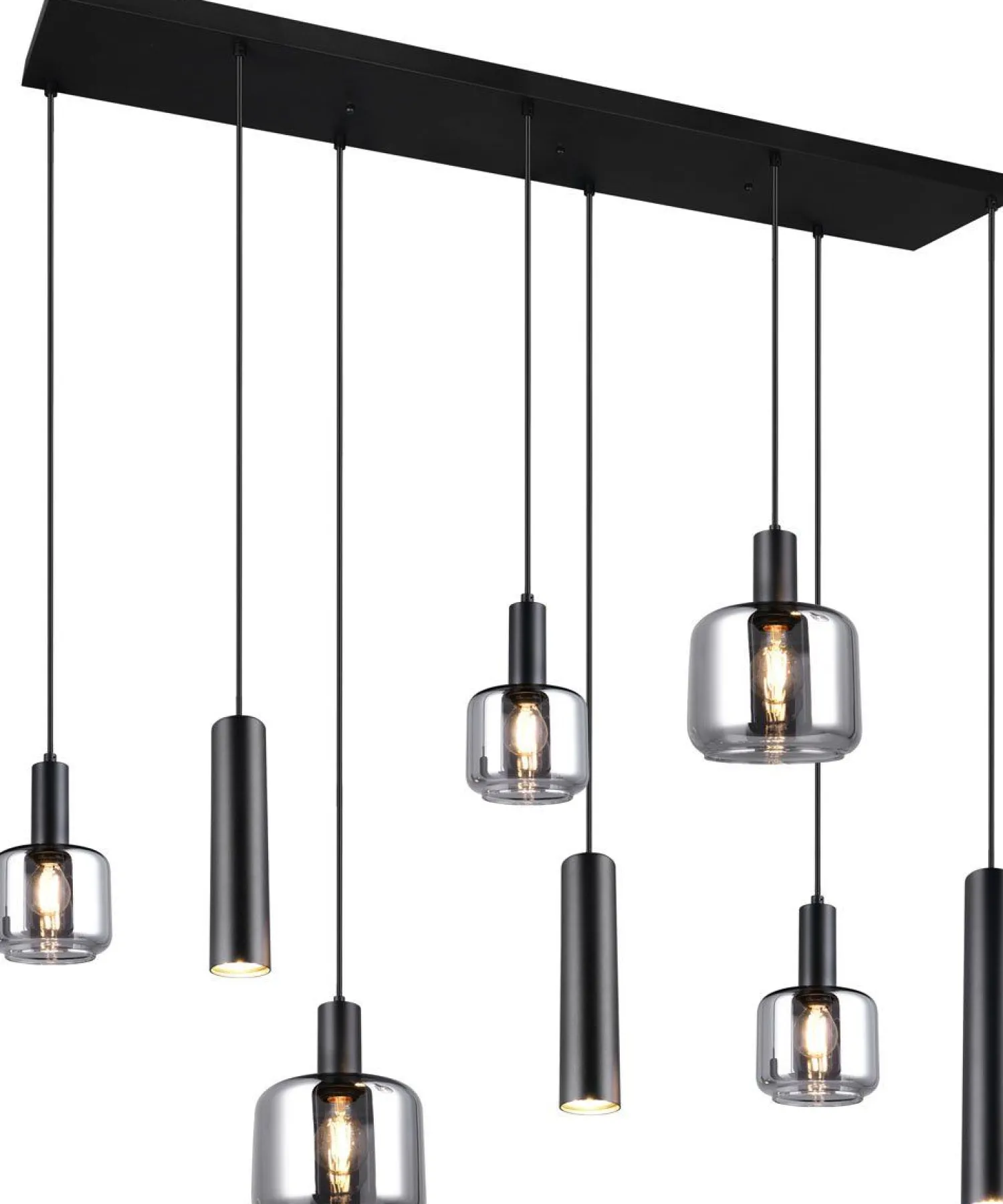 Hanglampen|Hanglampen-Trendhopper Metaro Hanglamp Zwart