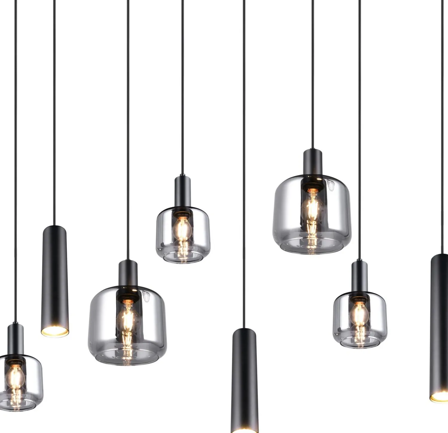 Hanglampen|Hanglampen-Trendhopper Metaro Hanglamp Zwart