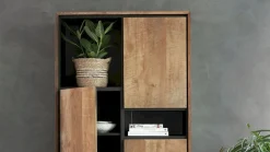 Boekenkasten-DTP Home Metropole Boekenkast Naturel