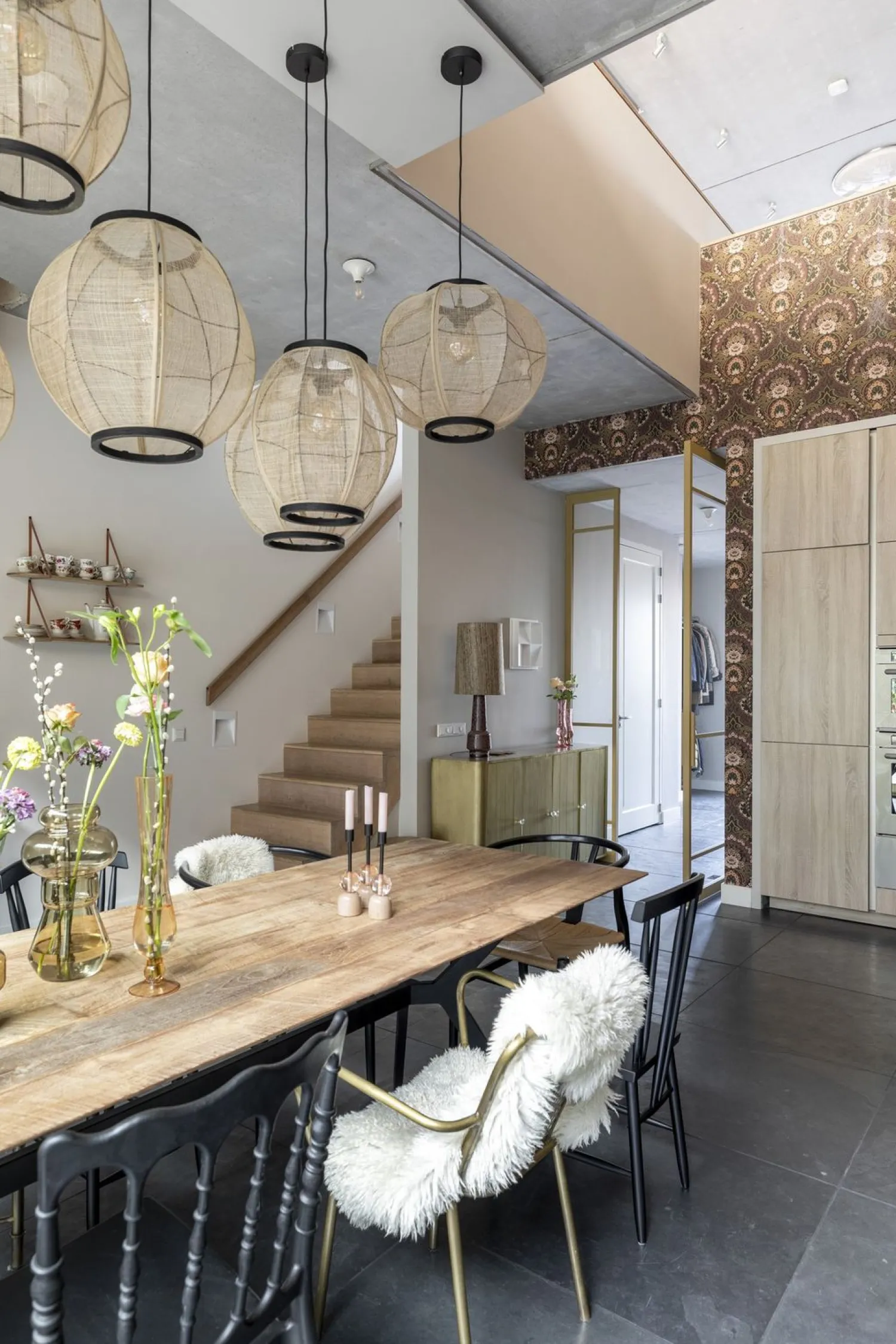 Houten Eettafels|Rechthoekige Eettafels-DTP Home Metropole Eettafel Natural