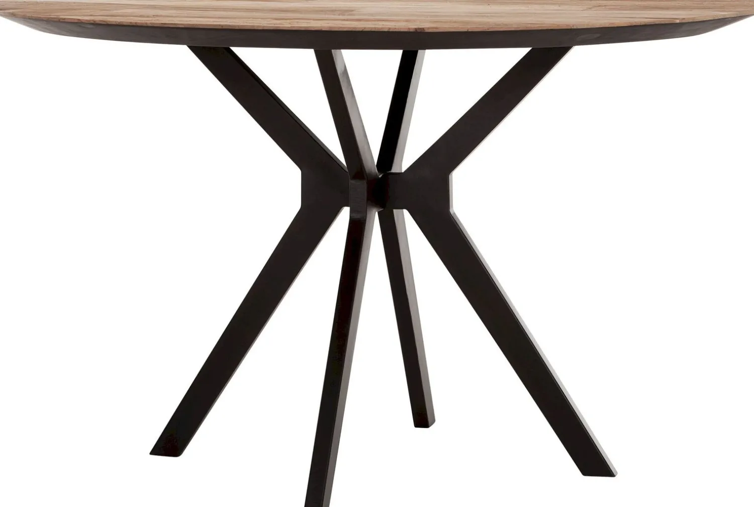 Houten Eettafels|Ronde Eettafels-DTP Home Metropole Rond Eettafel Natural