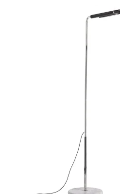 Moderne Vloerlampen|Vloerlampen-Eijerkamp Collectie Mezzaluna Vloerlamp Zwart